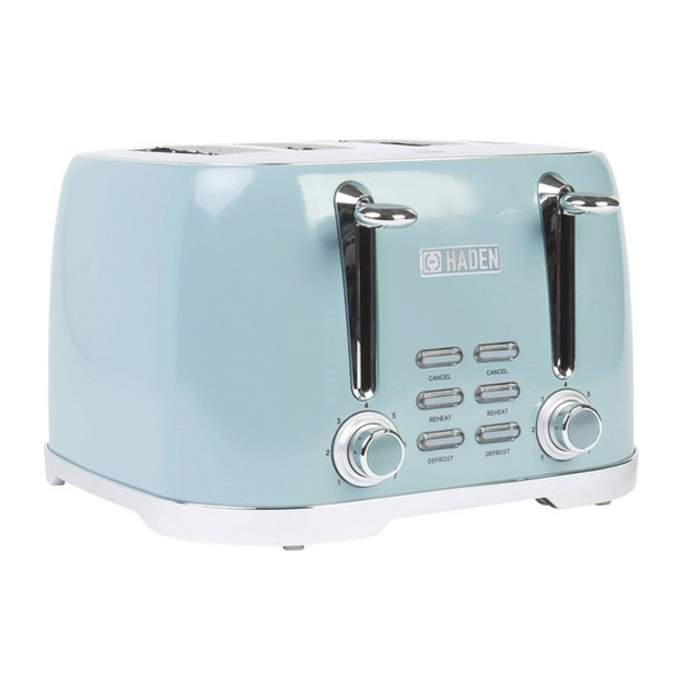 Brighton 4 Slice Toaster Sky Blue