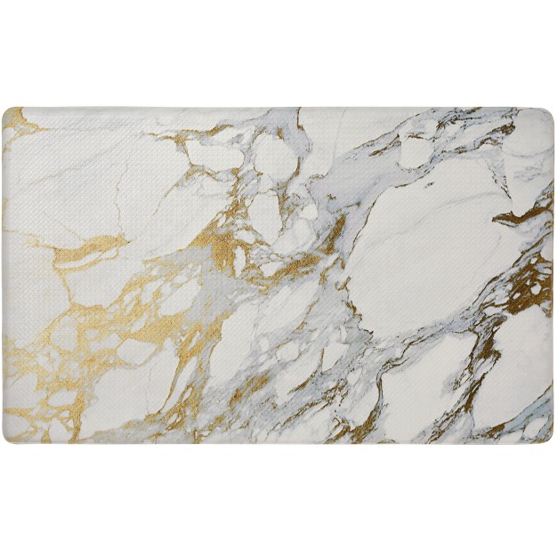 Sohome Cozy Living Modern Marble Anti fatigue Kitchen Mat