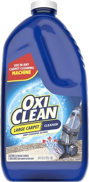 OxiClean Large Area Carpet Dog， Cat and Small Pet Cleaner， 64-oz bottle