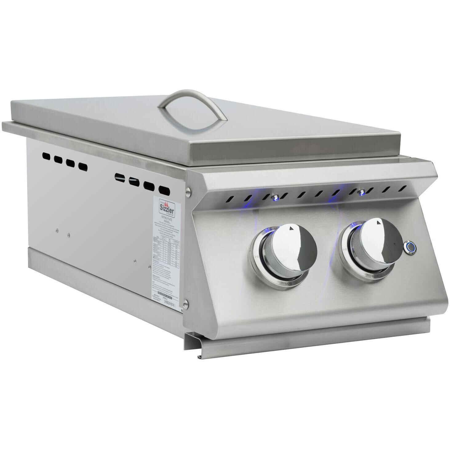 Summerset Sizzler Pro Built-In Natural Gas Double Side Burner