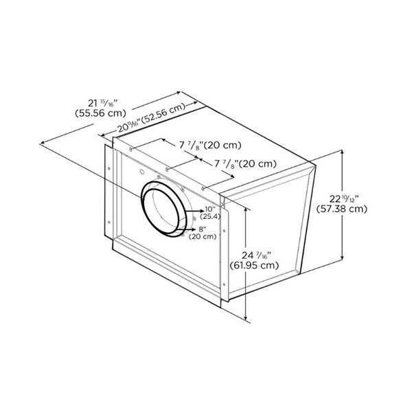 1200 cfm External Blower for Capri - 10