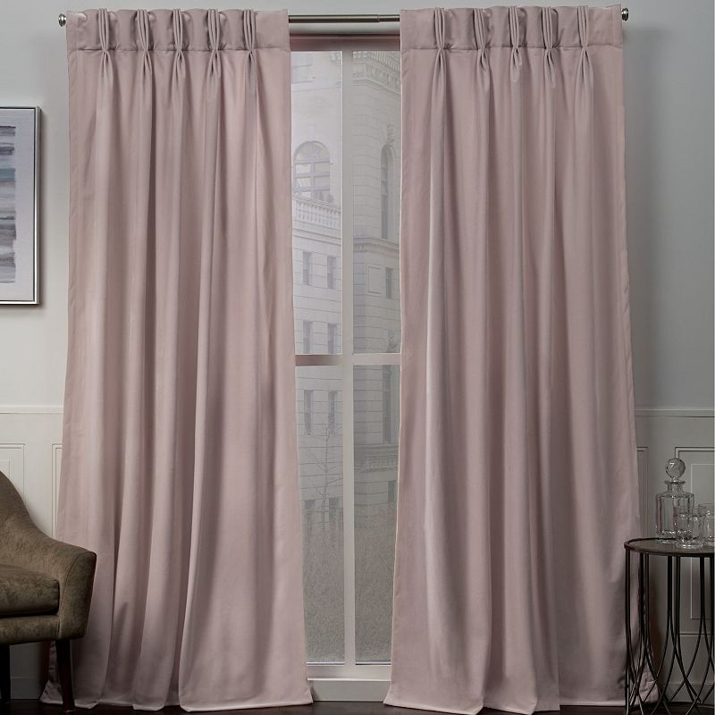 Exclusive Home 2-pack Velvet Heavyweight Window Curtains