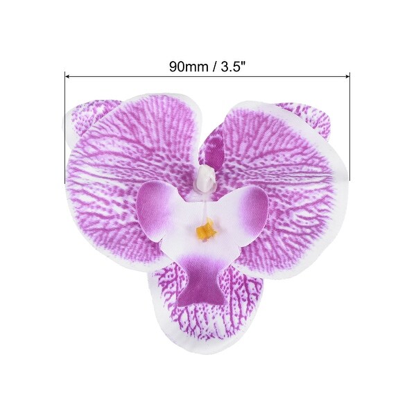 Artificial Silk Butterfly Orchid Flower Heads for Floral Bouquet Decor