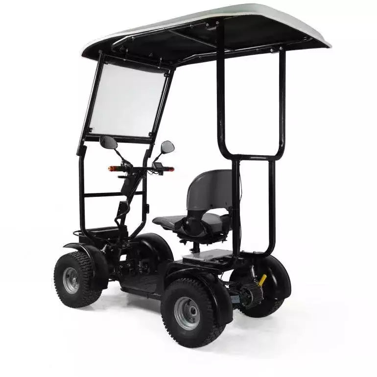 Green Transporter Cheeta Ninja All-Terrain Long Distance Mobility Scooter - Perfect For Golf Cart, 500lbs Weight Capacity