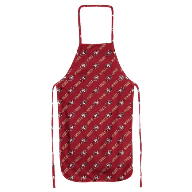 Nfl San Francisco 49ers Apron Mitt Hat Grill Tool Set 3pc