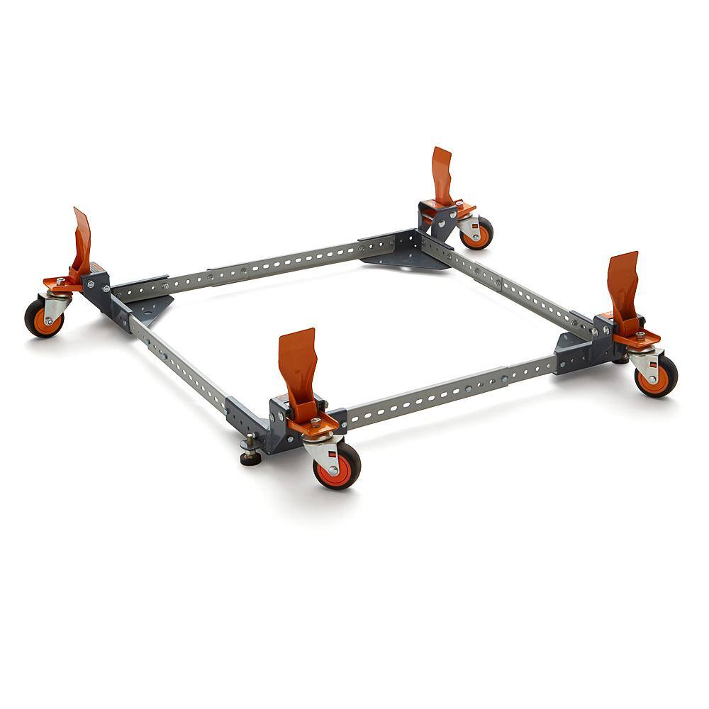 BORA All-Swivel Steel Heavy Duty 650 lb. Capacity Universal Mobile Base PM-2550