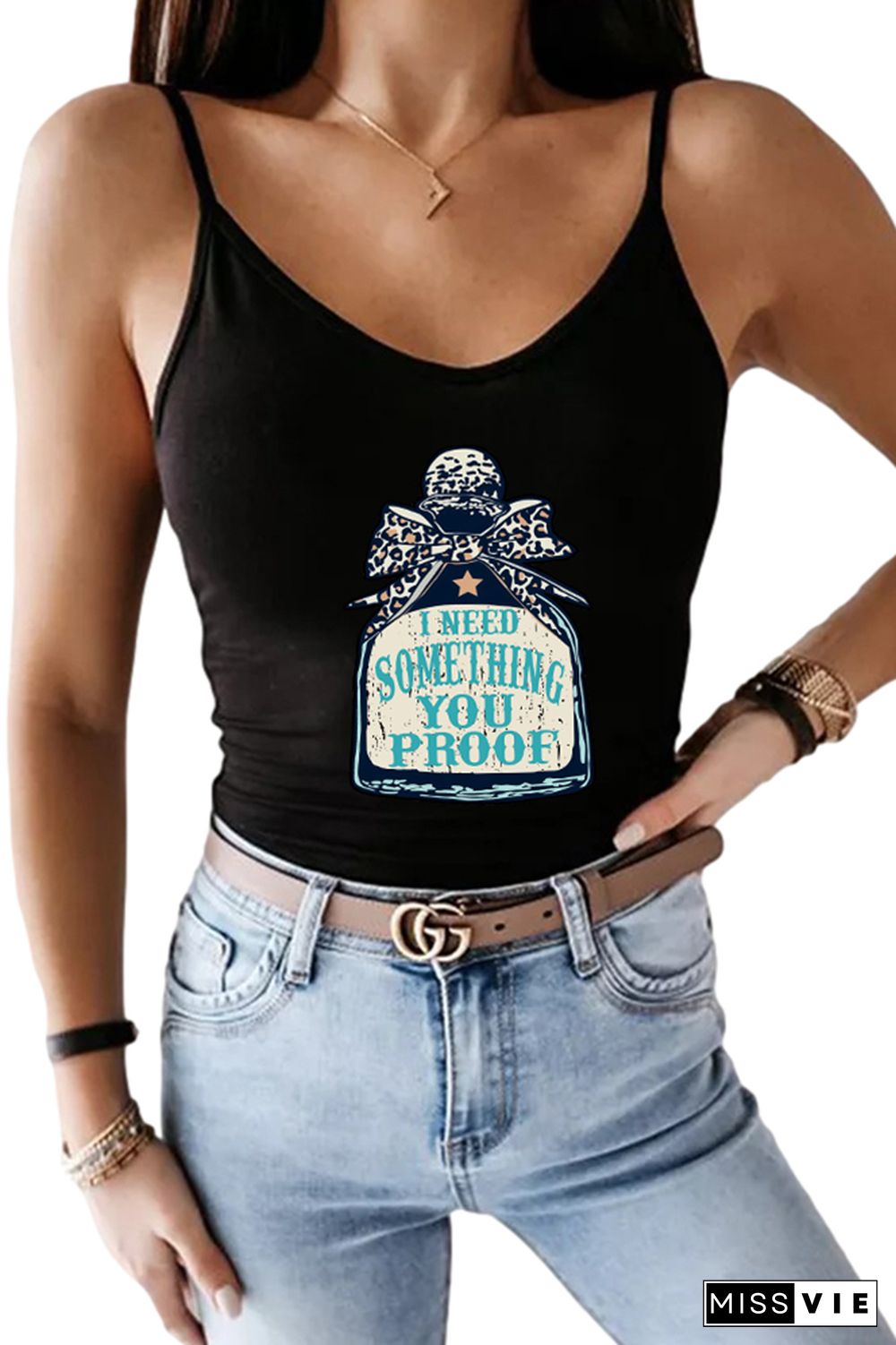 I need something you proof Print Slip Tank Top Wholesale