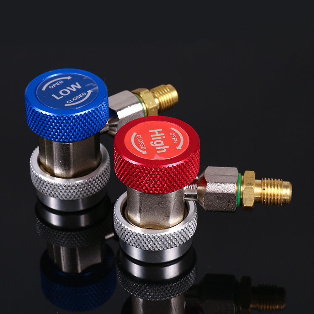 Quick Coupler Adapter High And Low Pressure Connectors For Germanvolkswagen Series Red High Pressure