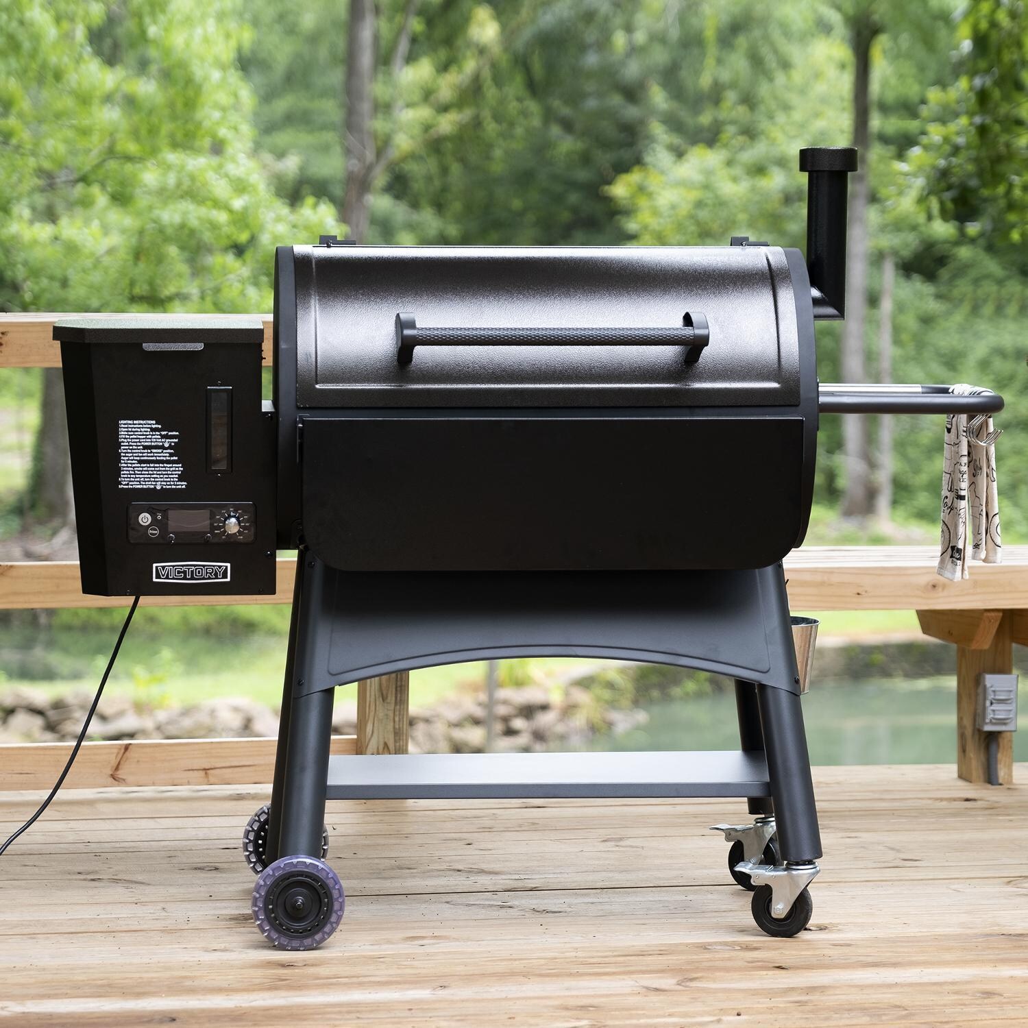 Victory 35-in Wood Pellet Grill | BBQ-PG