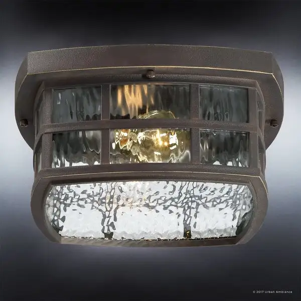 Luxury Craftsman Outdoor Ceiling Light, 5.75