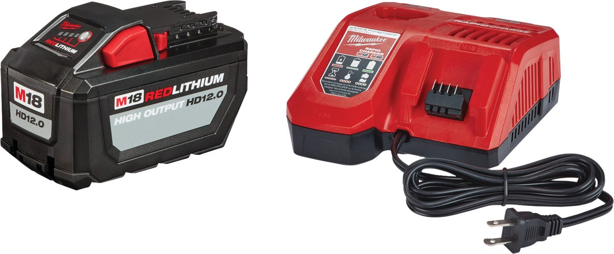 MW M18 REDLITHIUM High Output Li-Ion Tool Battery w Rapid Charger