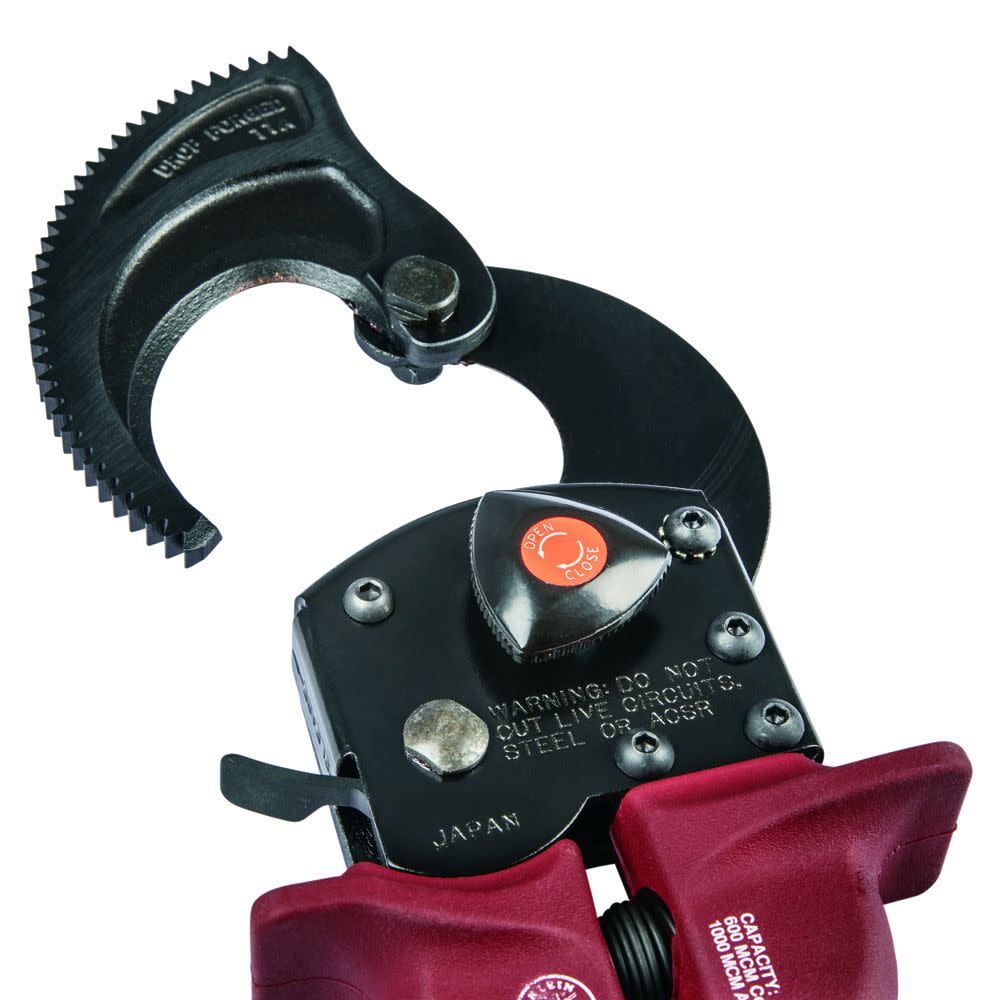 Compact Ratcheting Cable Cutter ;