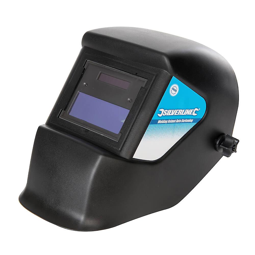 Silverline welding helmet auto darkening