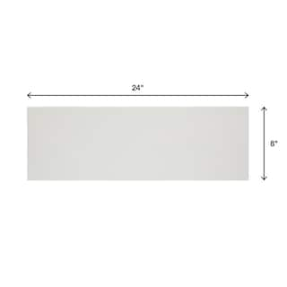 Daltile Restore Bright White 8 in. x 24 in. Ceramic Wall Tile (13.3 sq. ft.  Case) RE15824HD1P2