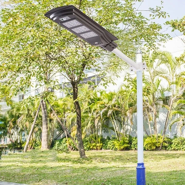 LED Solar Street Light Outdoor Flood Light Dusk to Dawn Security Light