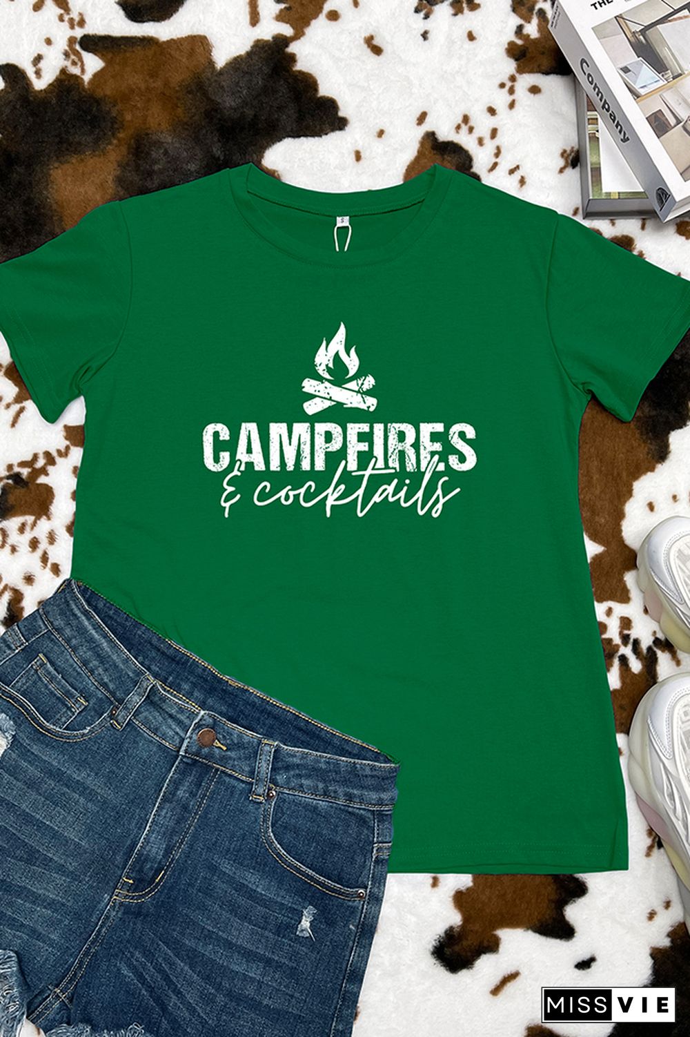 Camping Sweatshirt, Camping Shirts for Women & Men, Campfires And Cocktails, Camping Gift, Camper Gift, Funny Camping Shirt, Camp Lover-Graphic Tee Wholesale