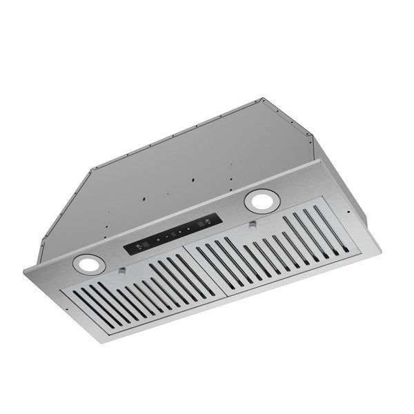 27.5 in. Insert Range Hood with LED Single Motor in Stainless Steel