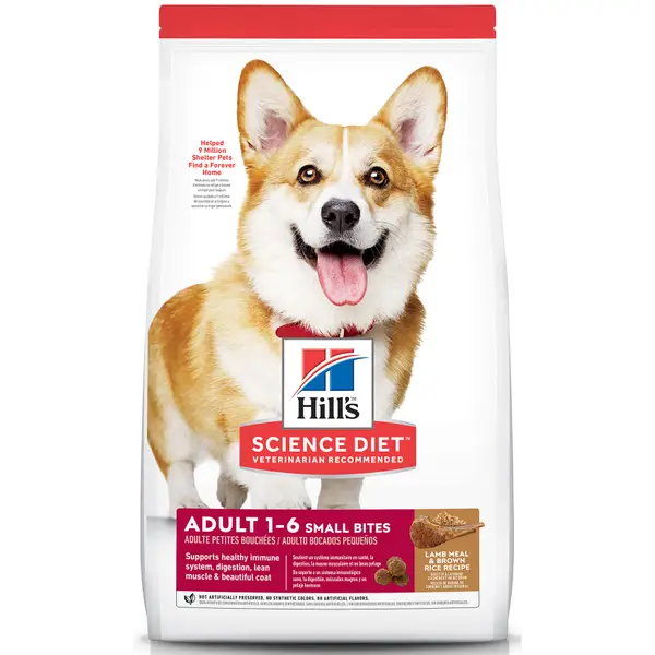 Hill's Science Diet Adult Advanced Fitness Small Bites Lamb Meal and Rice Recipe Dry Dog Food