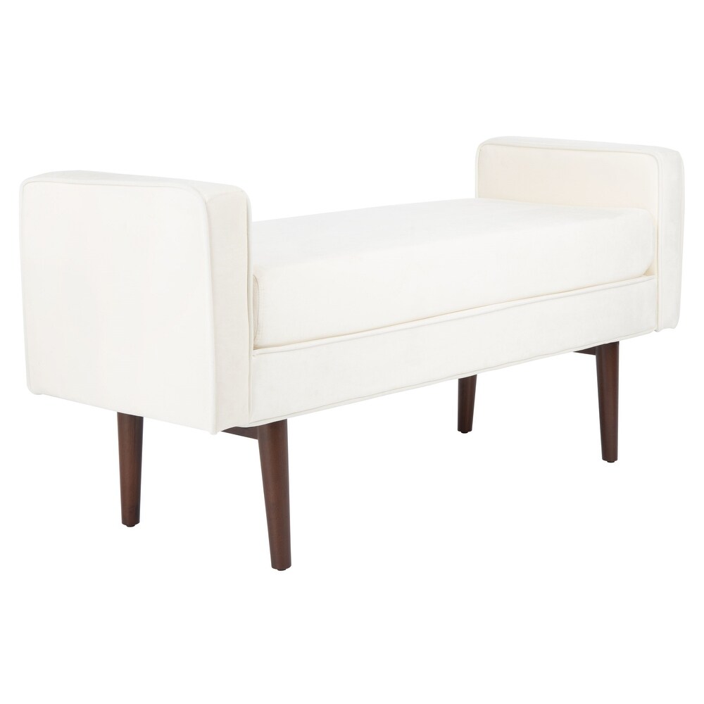 SAFAVIEH Henri Mid century Modern 25 inch Bench   49\