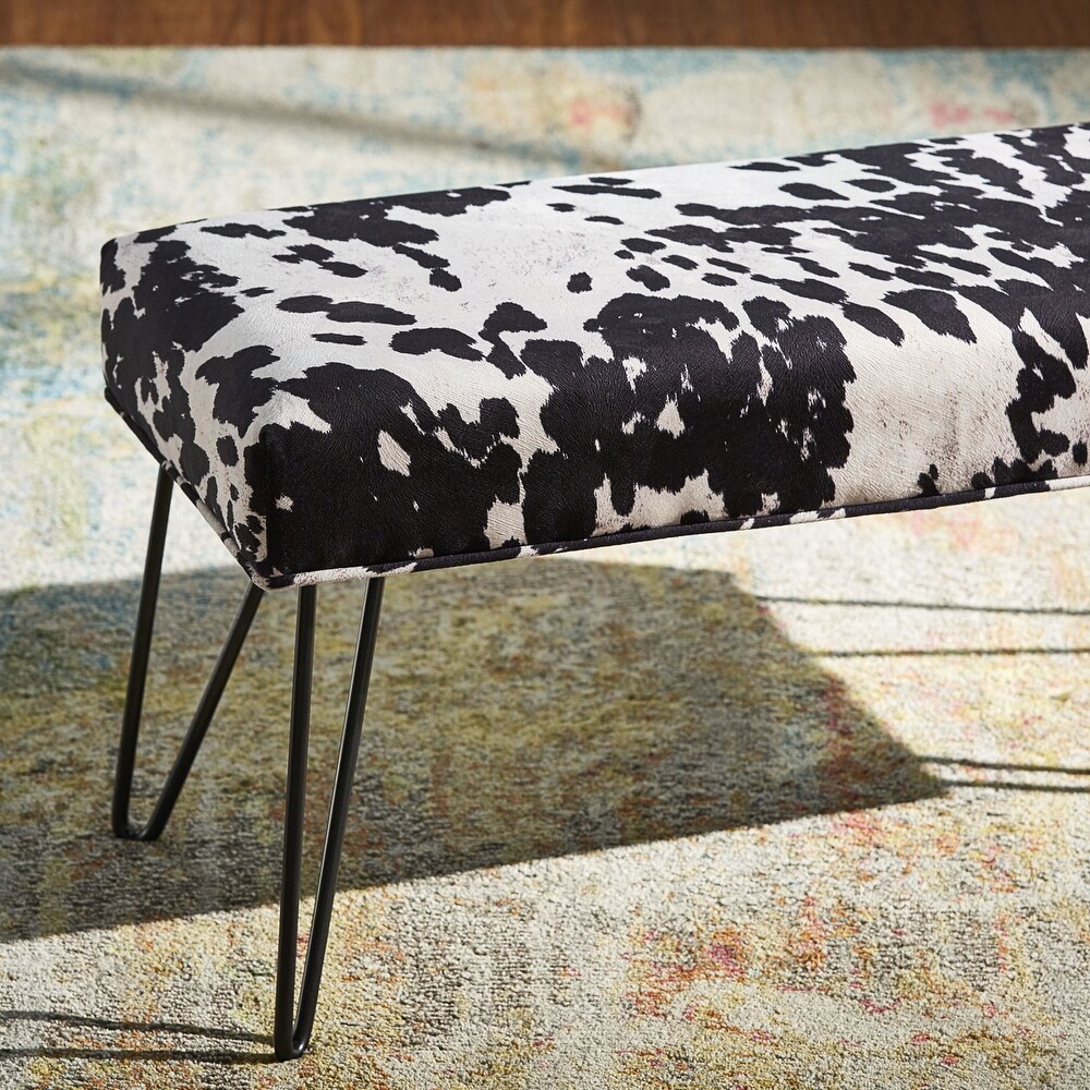 Klaus Velvet Tufted Bench by iNSPIRE Q Bold