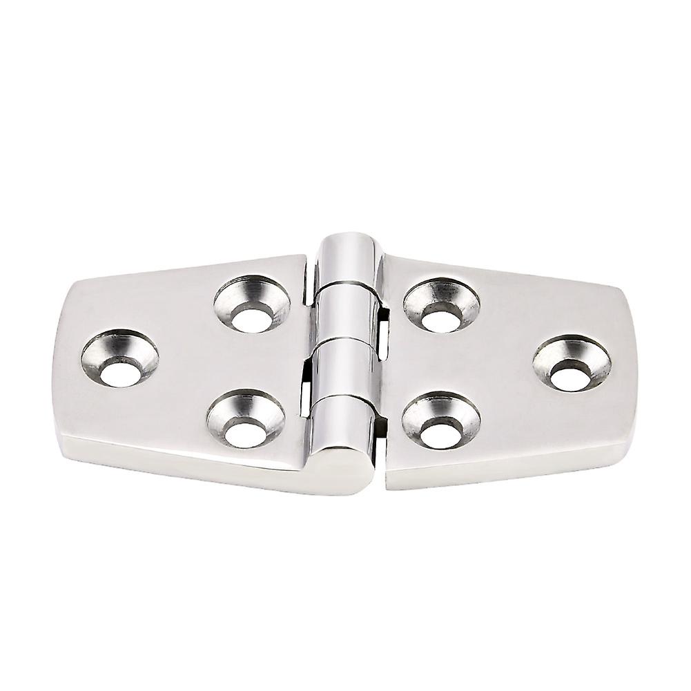 Marine Boat Cabin Door Stainless Steel Hatch Flush Door Hinge Replacement 76 * 38mm