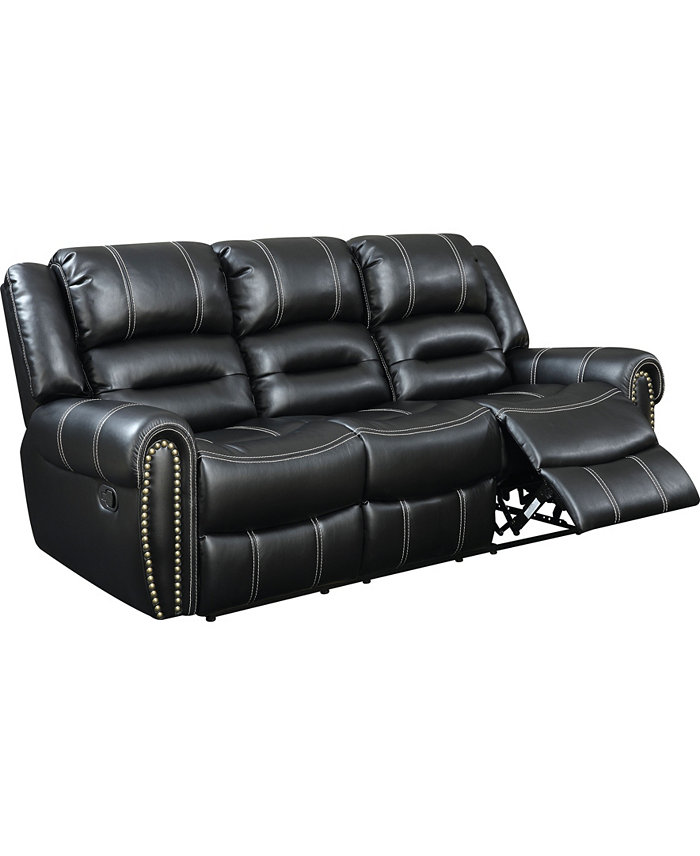 Furniture of America Morri Reclining Sofa