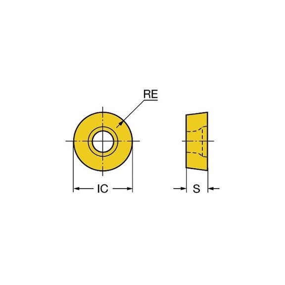 ABS Import Tools RCKT1204MO DR COATED CARBIDE FACE...