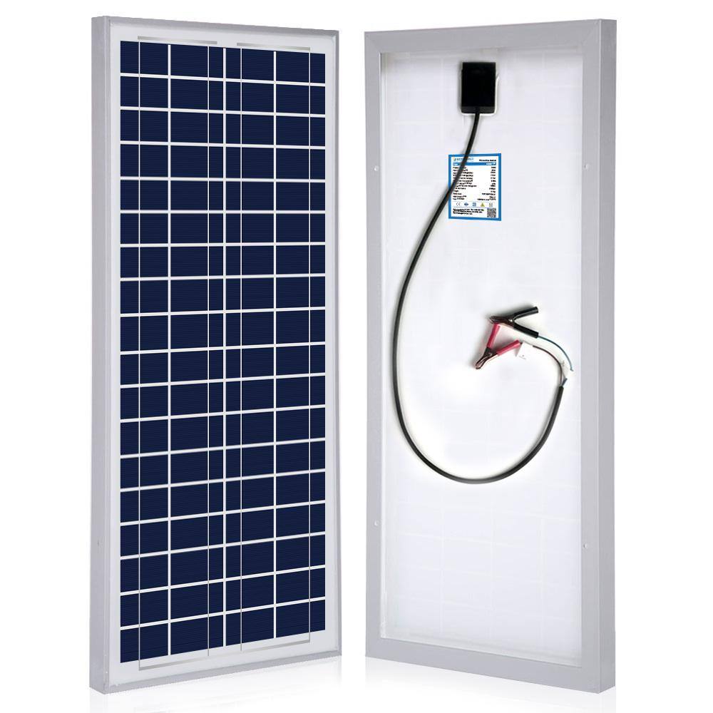 ACOPower 35 -Watt 12-Volt Poly Solar Panel Compatible with Portable Chest Fridge Freezer Cooler HY035-12P