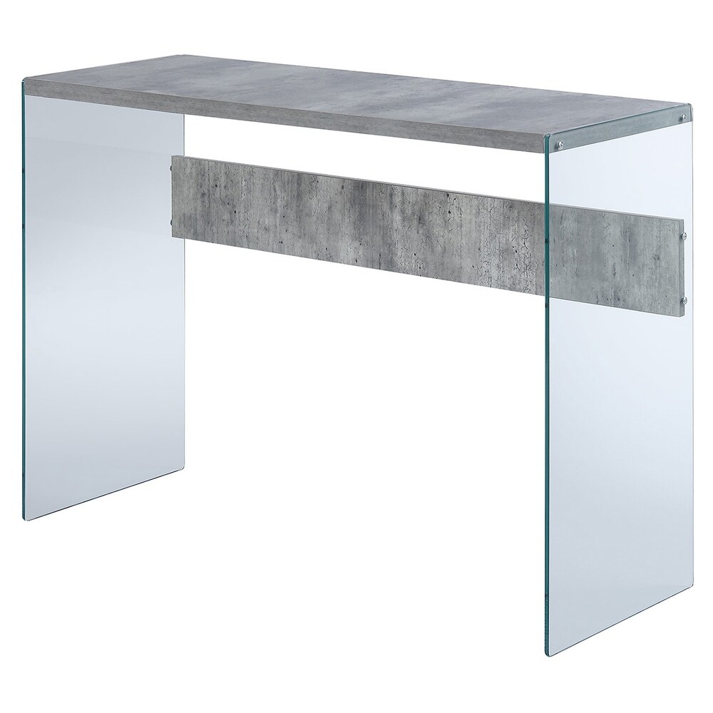 Convenience Concepts SoHo Glass Console Table/Desk