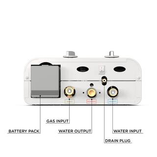 Eccotemp L5 1.5 GPM Portable 37500 BTU Liquid Propane Outdoor Tankless Water Heater L5