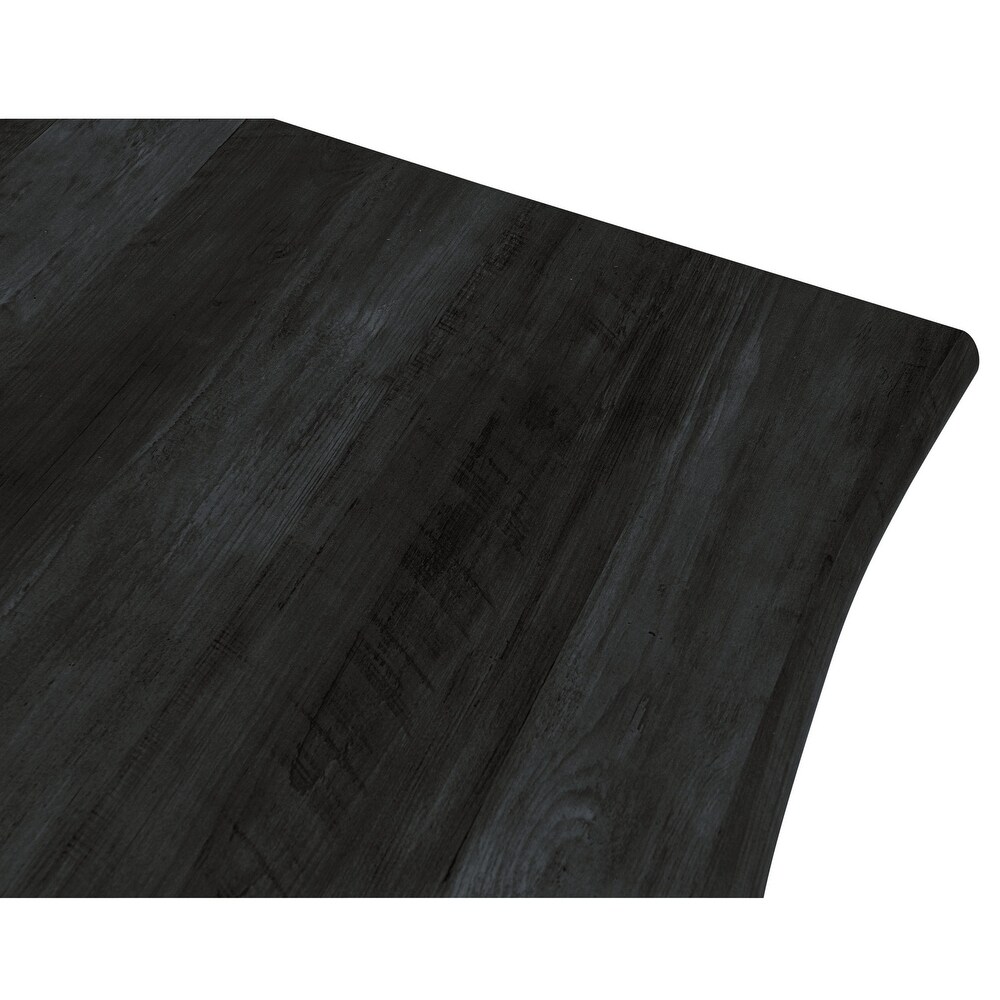 LeisureMod Ravenna Rectangular Wood 63\