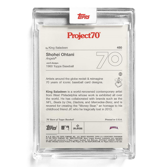 Topps TPS 21TP70 0450 C Topps Project70 Card 450  ...