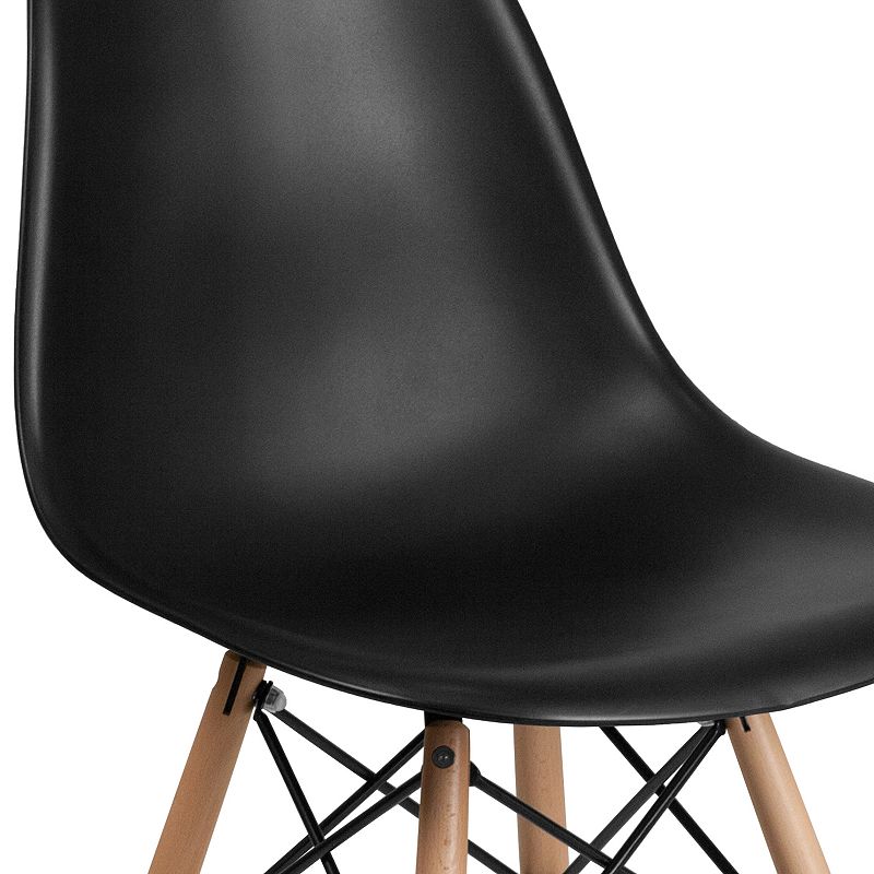 Flash Furniture Elon Two-Tone Dining Chair