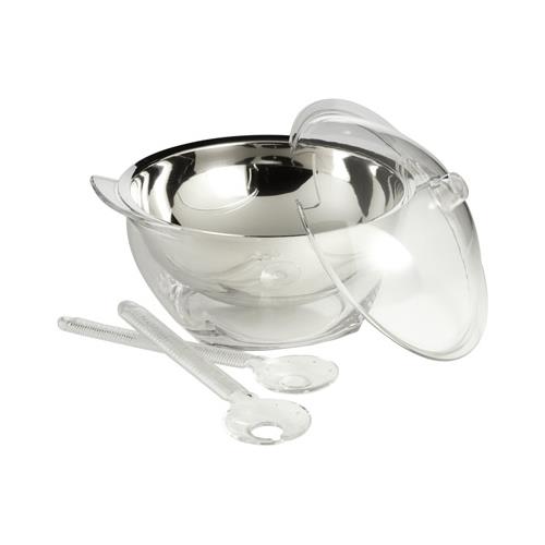 Prodyne Iced Salad with Acrylic Dome Lid Salad Servers - IC30