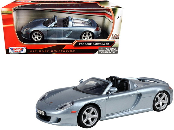 Motormax 73305gry  Porsche Carrera GT Gray 1/24 Di...