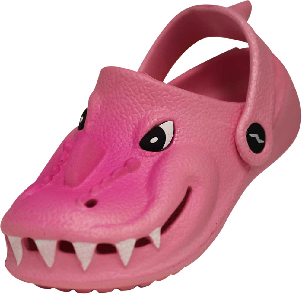 NORTY Toddler Girls Comfort Clogs Female Mules Sandals Pink Gator