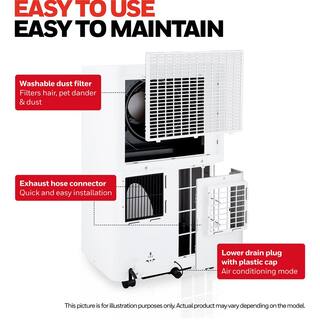 Honeywell 14500 BTU Portable Air Condition with Dehumidifier and Fan White HW4CEDAWW0