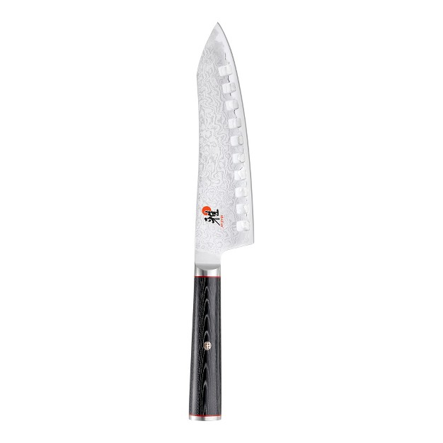 Miyabi Kaizen 7 inch Hollow Edge Rocking Santoku Knife