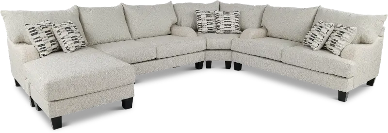 Laguna Off-White 3 Piece Sectional