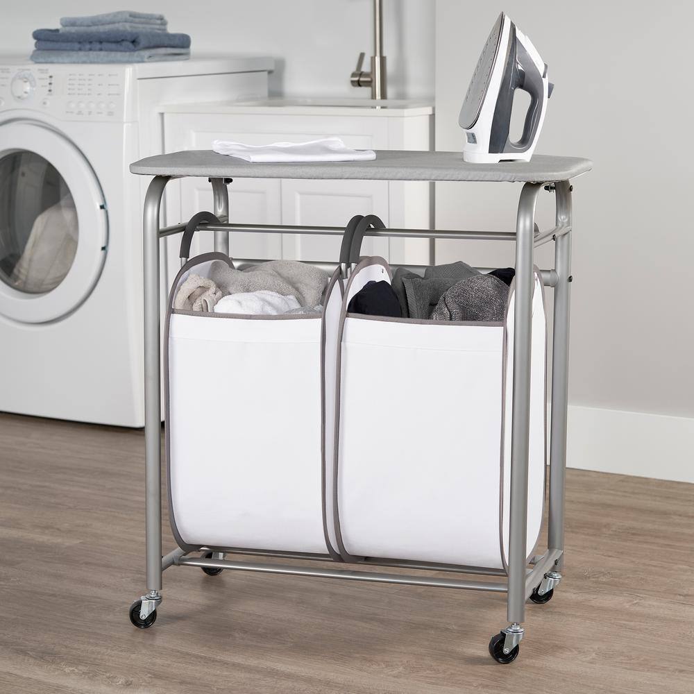 neatfreak Easy Access Double Laundry Sorter with Folding Table NFC031617A7675-001