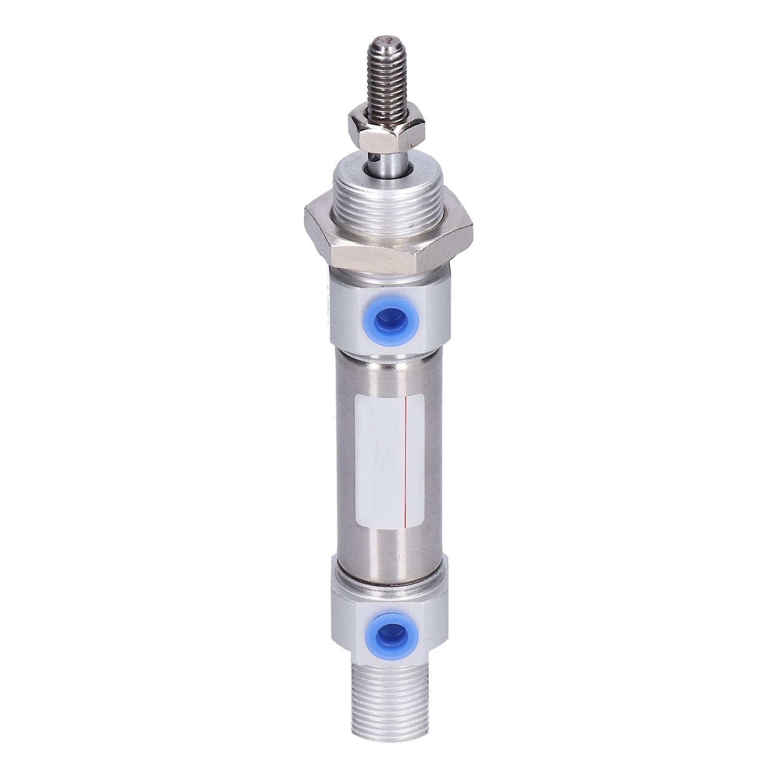 Mini Air Cylinder Stainless Steel Piston Rod Pneumatic Reciprocating Motion Equipment 20mm Boremi20x175