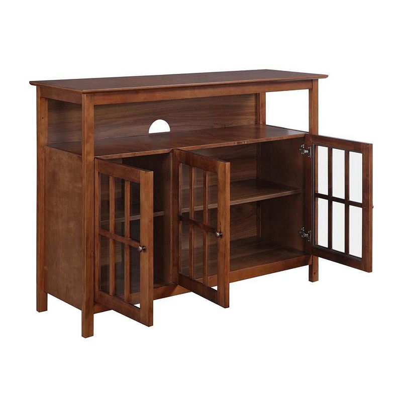 Convenience Concepts Big Sur Deluxe TV Stand with Storage Cabinets and Shelf for TVs up to 55 Inches