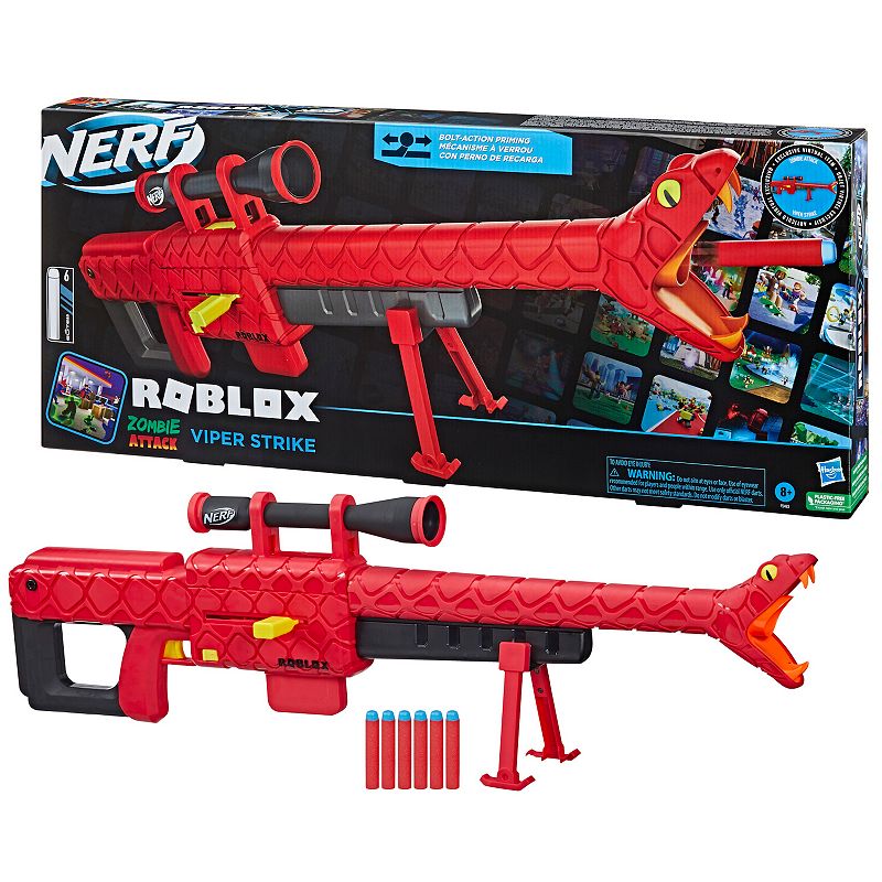 Nerf Roblox Zombie Attack Viper Strike Dart Blaster