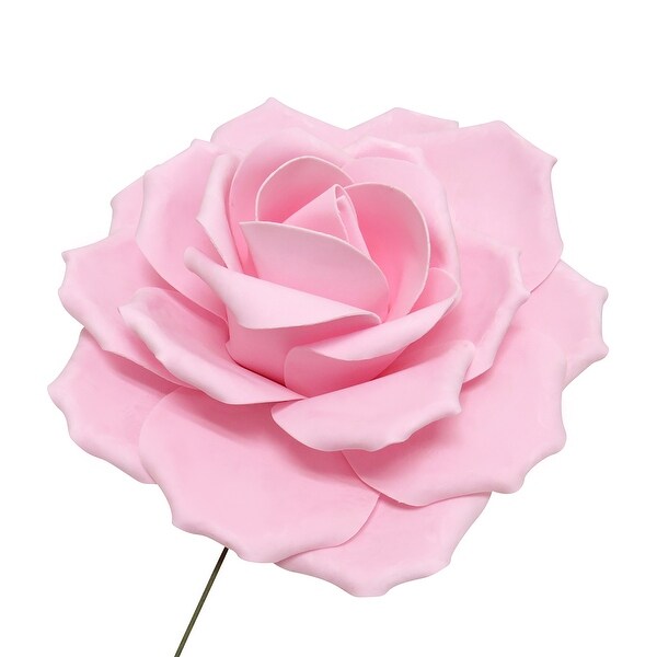 Set of 2 Large Foam Rose Stem Wall Decor Backdrop Art Crafts 20in