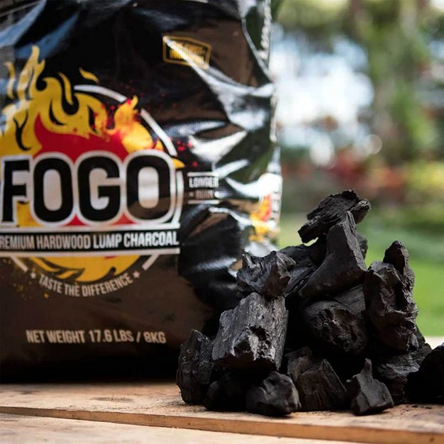 Fogo Premium Hardwood Lump Charcoal Natural Medium And Small Sized Lump Charcoal For Grilling And Smoking Restaurant Quality