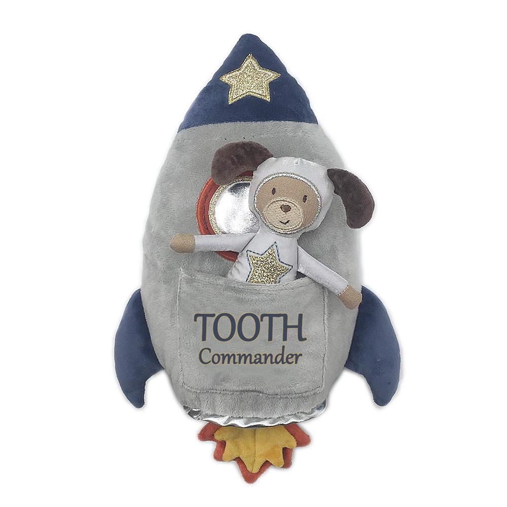 Spaceship Tooth Commander Pillow and Doll