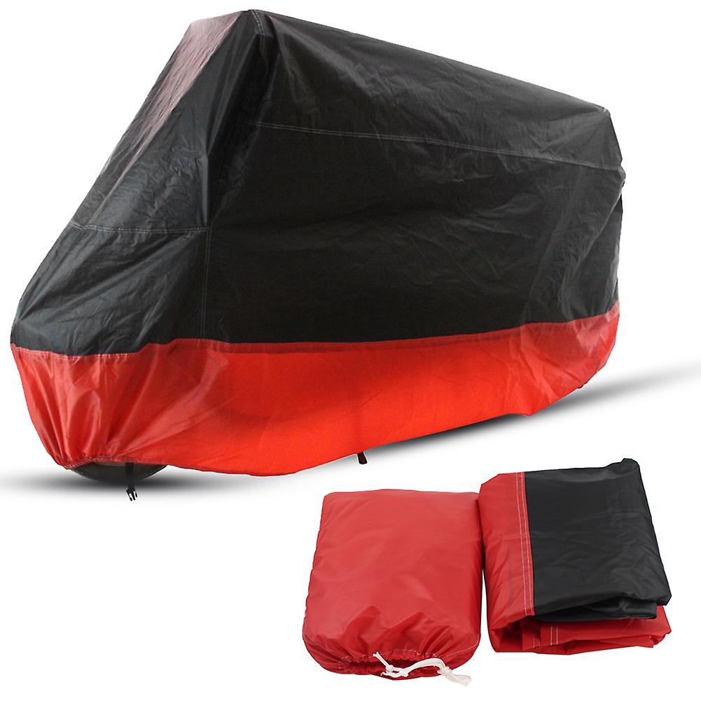 Motorcycle Moped Scooter Cover Breathable Outdoor Dust Rain Uv Protector Waterproof Cover L