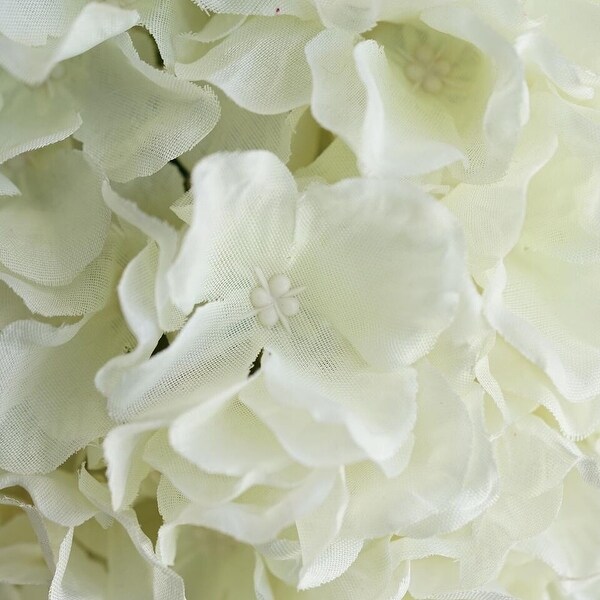 4Pcs Silk Hydrangea Kissing Balls 7 Inch