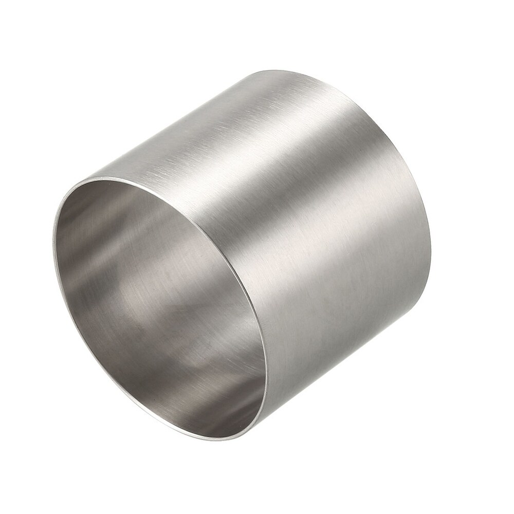 Cake Mold Ring 60mm Diameter Stainless Steel Cake Mould Baking Ring   Silver Tone