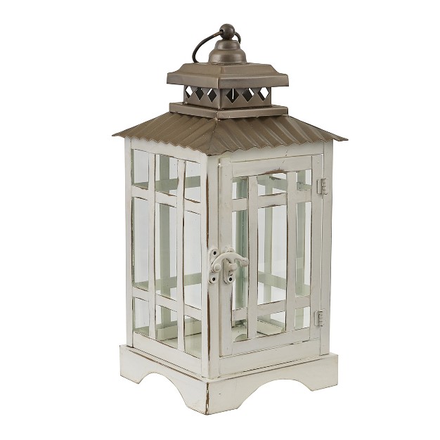 Park Designs White Lantern Small